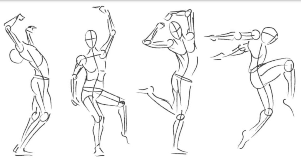 Drawing the Human Figure Using Basic Shapes Course by rainwalker007 on  DeviantArt